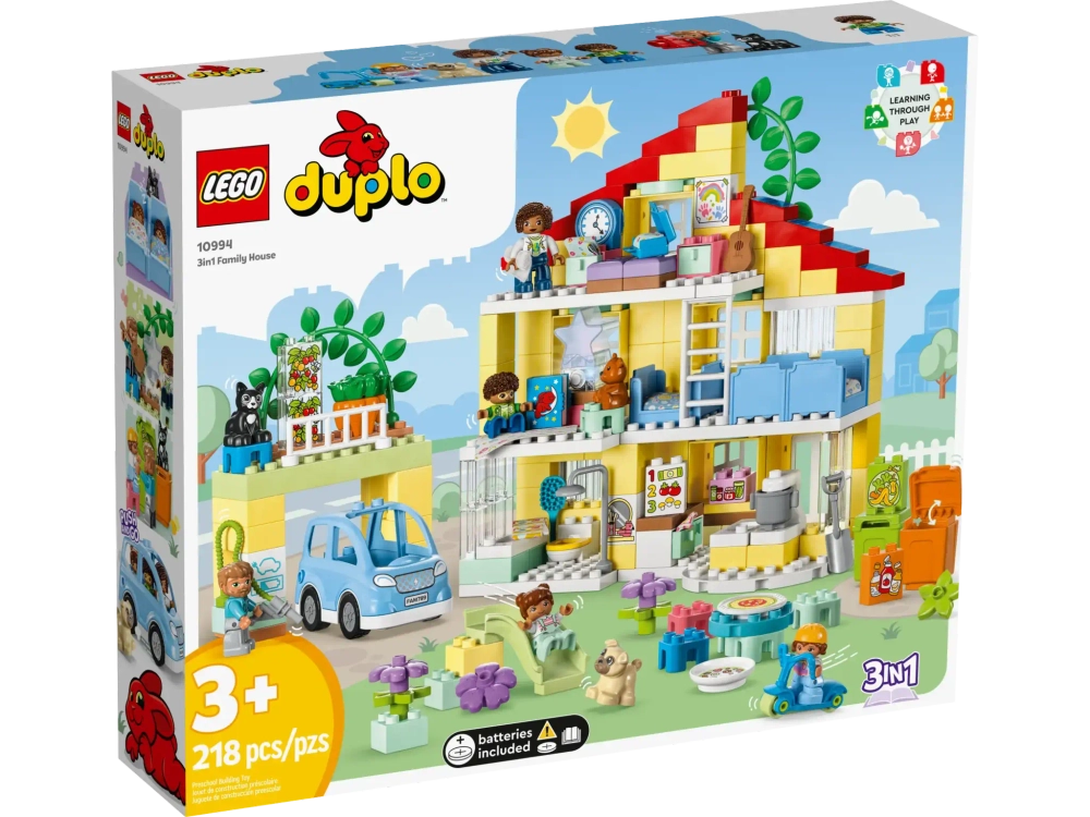 Конструктор LEGO Duplo 10994 Семейный дом 3в1