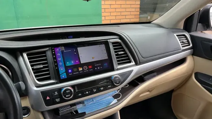 Магнитола для Toyota Highlander 3 XU50 2013-2020 - FarCar S280 монитор 10.36" IPS на Android 13, CarPlay