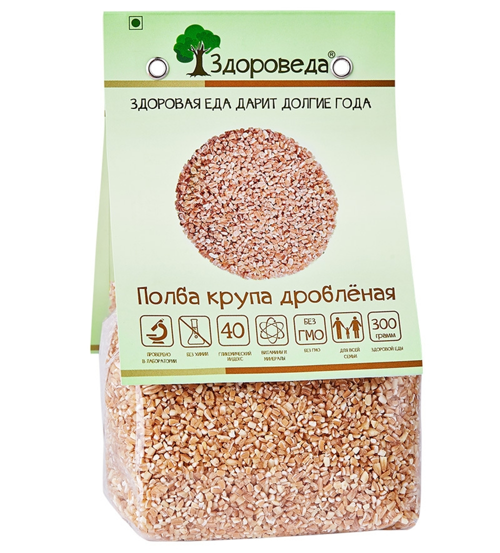 Здороведа Крупа полбы дроблёная , 300 г