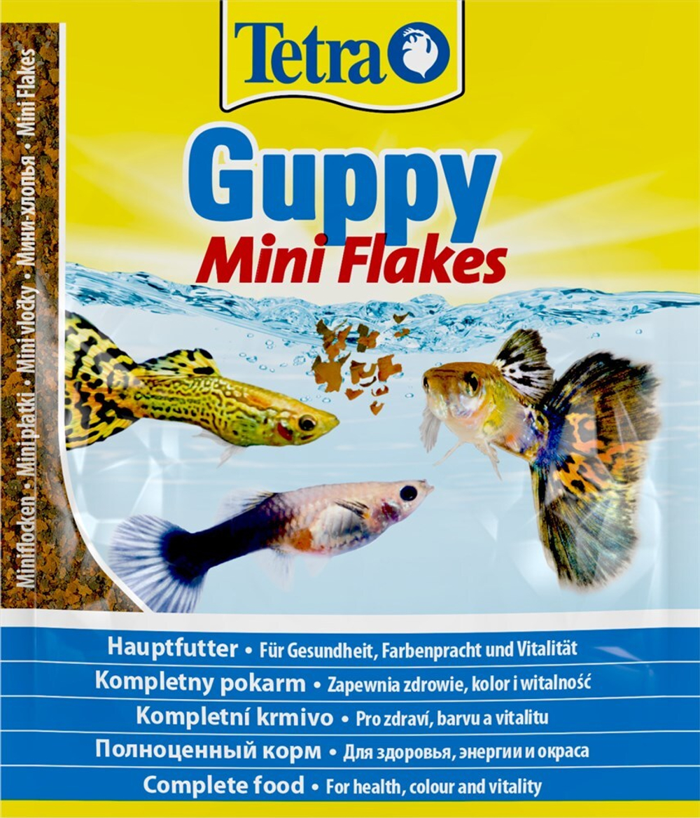 Tetra Guppy Mini Flakes 12гр