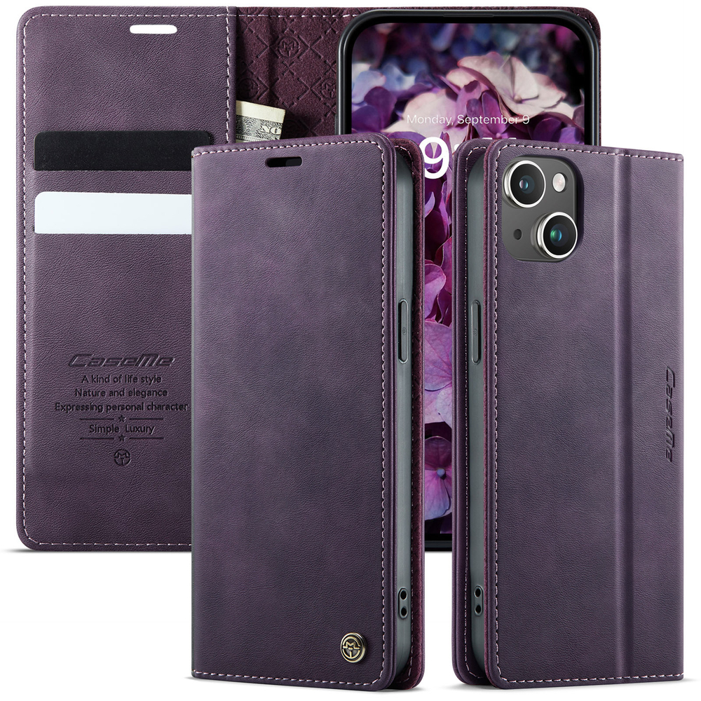 Чехол-книжка CaseMe RFiD iPhone 13