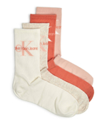 Носки 4 пары Calvin Klein Jeans - коралловый(701229462)