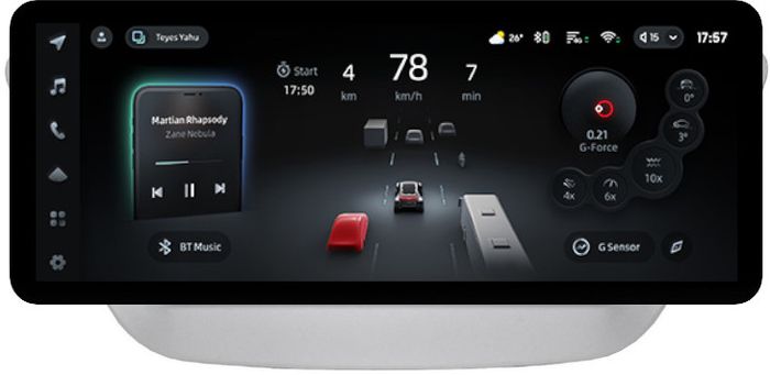 Магнитола для Hyundai Solaris 2 2017-2022 / Solaris HS (без штатной КЗВ, рамка серебро) - Teyes CC4PRO монитор 12.3" 2K QLED + рамка 9, Android 13, Быстрейшая, Snapdragon 778G, ИИ, CarPlay, DSP, 4G SIM-слот