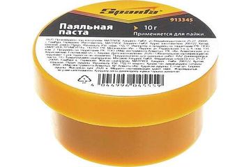 Паяльная паста 10 г Sparta 913345