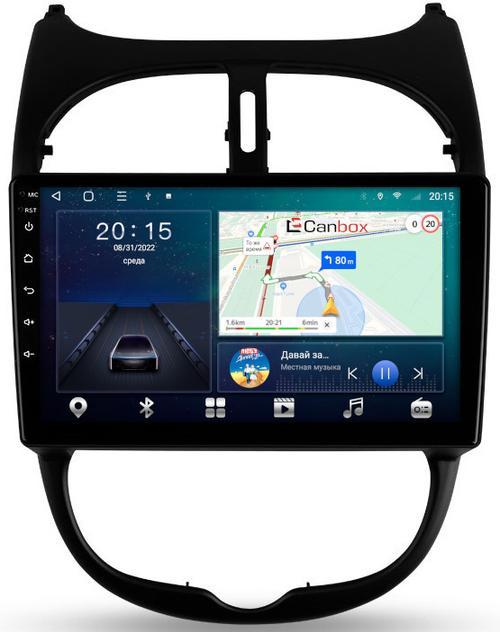 Магнитола для Peugeot 206 1998-2012 - CanBox 9117 Android 10, SIM-слот