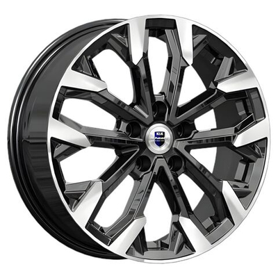 Диск Литой КиК Морейн (КС1046) 6.5 x R17 5x114.3 D67.1 ET45 Алмаз черный