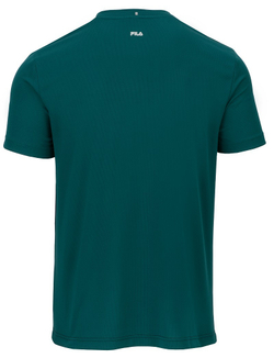 Мужская теннисная футболка Fila T-Shirt Mauri - peacoat blue/deep teal