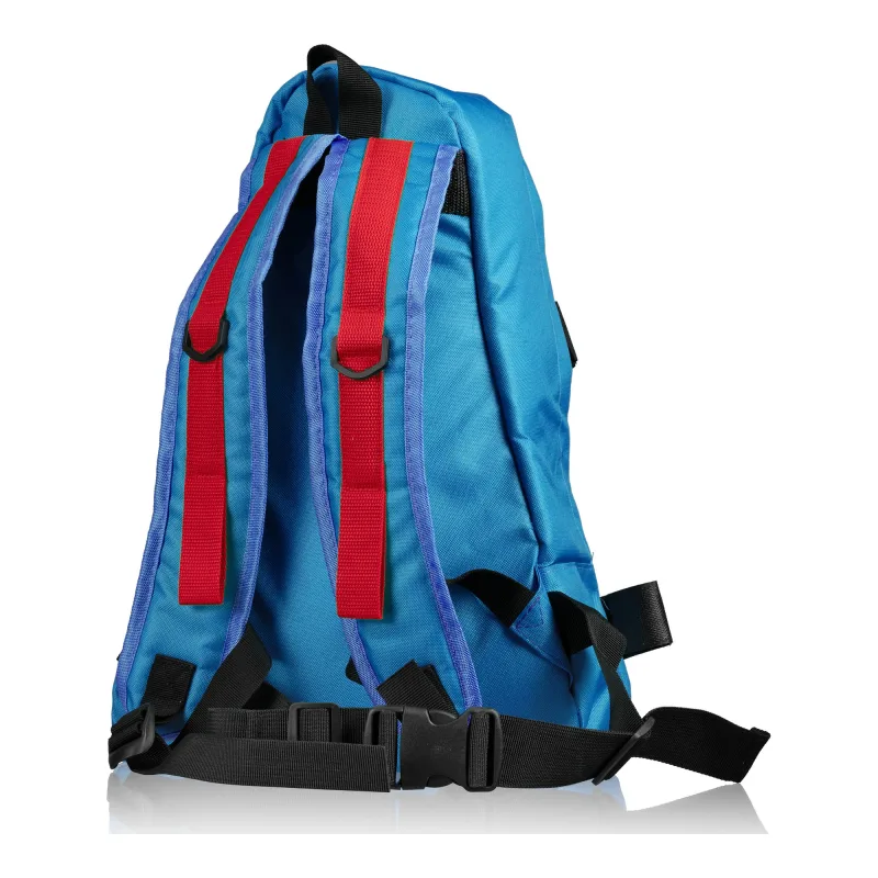 Телескоп BRESSER JUNIOR 70/400 в синем рюкзаке (8850610WXH000) - комплектный синий рюкзак, вид сзади