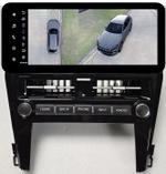 Магнитола для Toyota Camry 55 2014-2018 (рамка LUX) - Teyes LUX ONE 360 монитор 12.3" 2K QLED на Android 10, Быстрая, CarPlay, 4G SIM-слот, 4 камеры в комплекте
