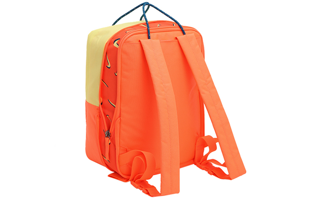 Nike Polyester Backpack Regular Men"s Orange