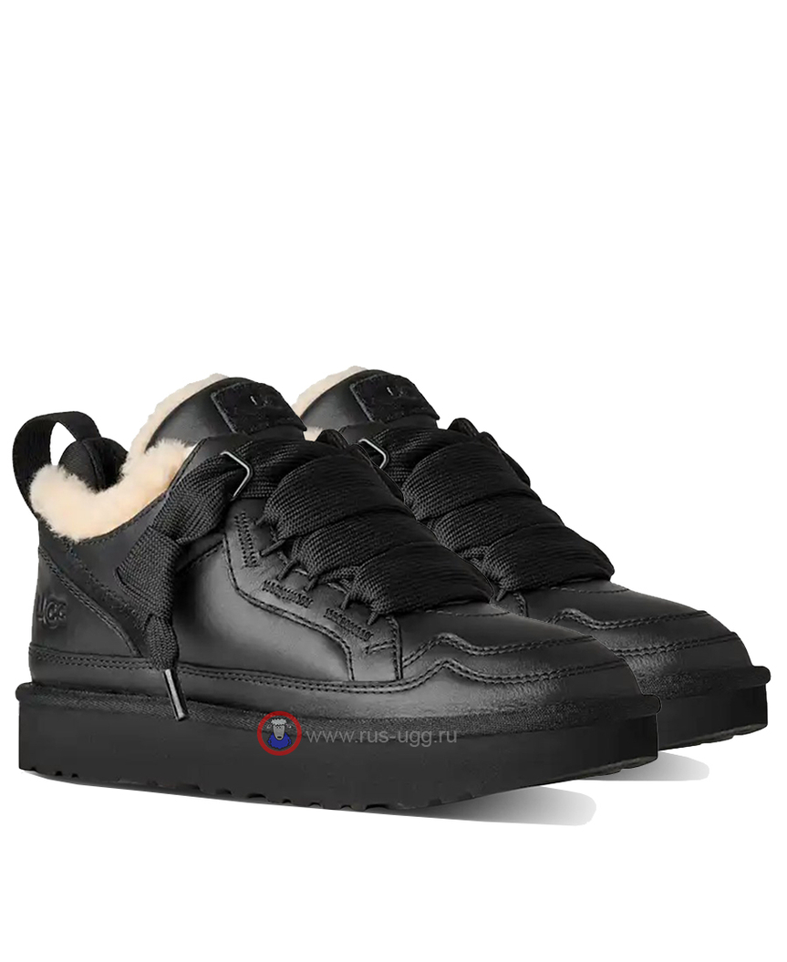 UGG LOWMEL TRAINER Leather Black