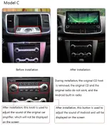 Магнитола для Nissan Teana J32 2008-2013 (любая комплектация) - Kuberg MKD-RC004 монитор 13" QLED+2K на Android 12, Быстрая, 4G SIM-слот, CarPlay