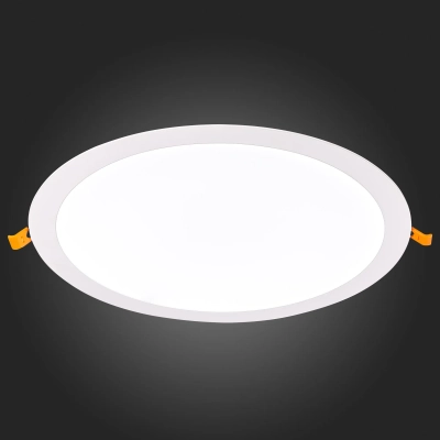 ST209.538.24 Св-к встр. Белый LED 1*24W 3000K 1 728Lm Ra80 110° IP20 D300xH8 90-265V