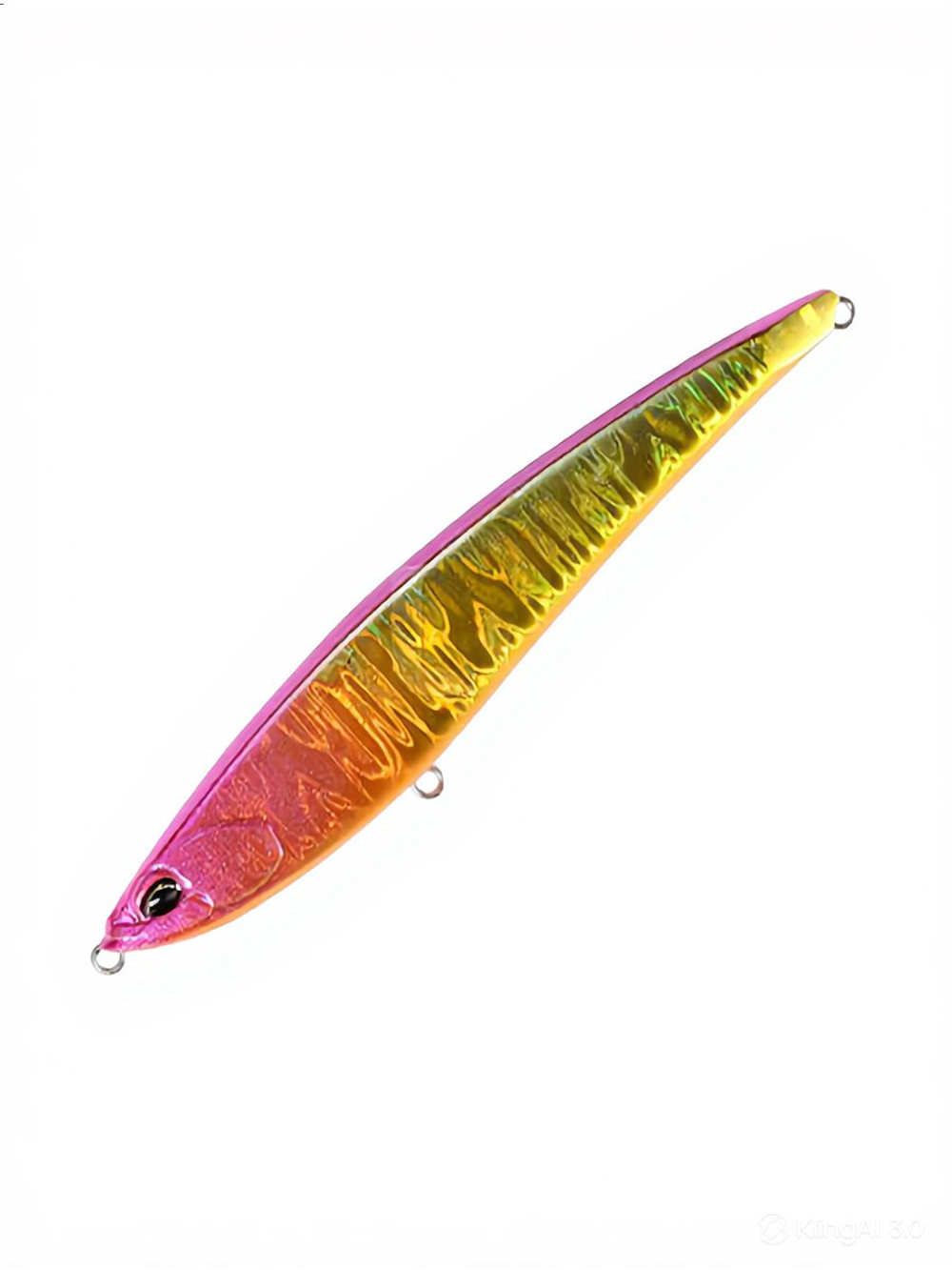 Воблер для рыбалки DUO Beach Walker Limber iF 127S, CPA0813 Gold Pink Head OB, 127 мм, 26 г, тонущий, стикбейт