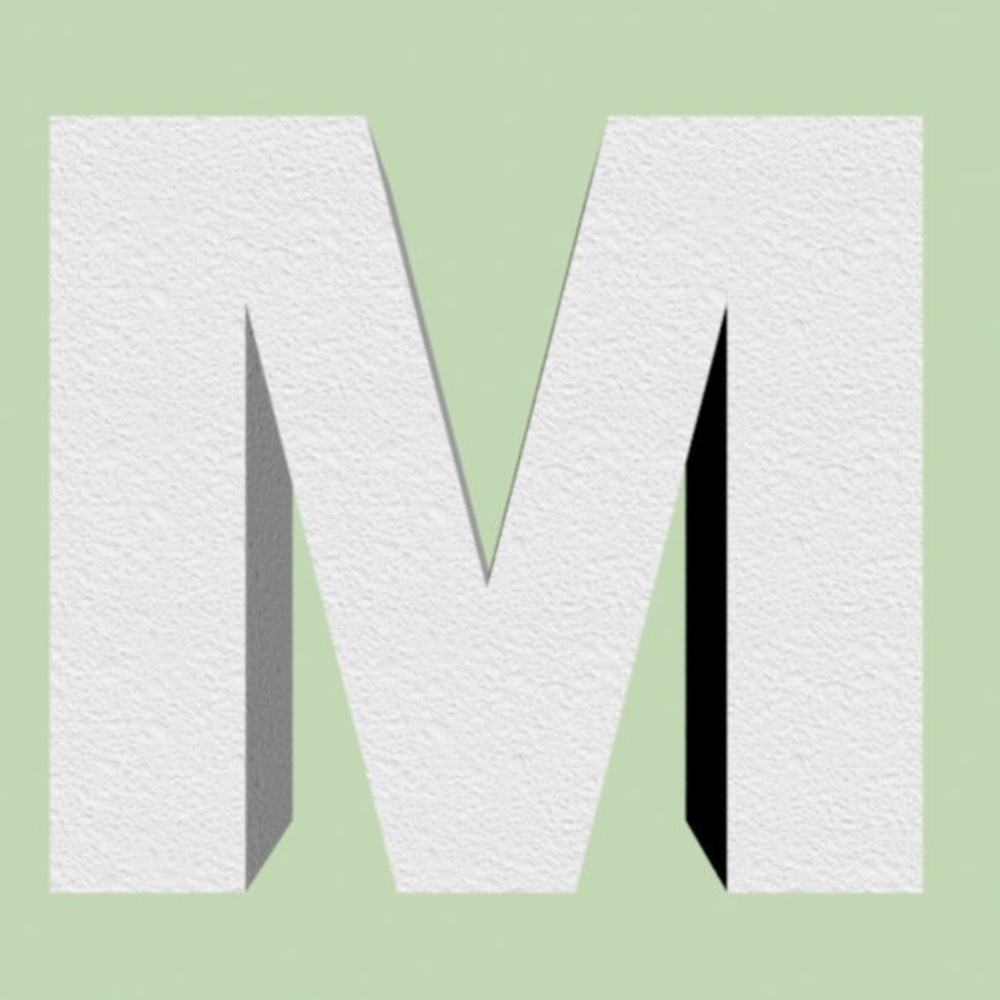 Буква из пенопласта