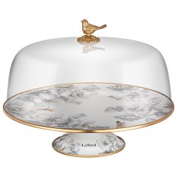 ТОРТОВНИЦА LEFARD С КРЫШКОЙ, СЕРИЯ ЯБЛОНЕВЫЙ САД, ДИА.30СМ