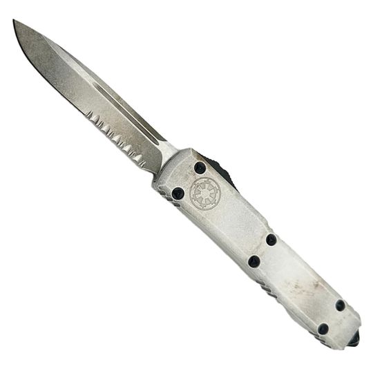 Автоматический нож Microtech MT_121-2SAD Ultratech S/E, рук-ть Sandtrooper, клинок полусеррейтор