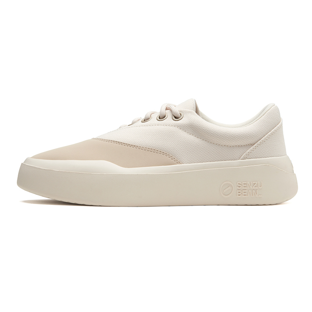 Senzubean Slant Era Stylish Skateboarding Shoes Unisex Gray White