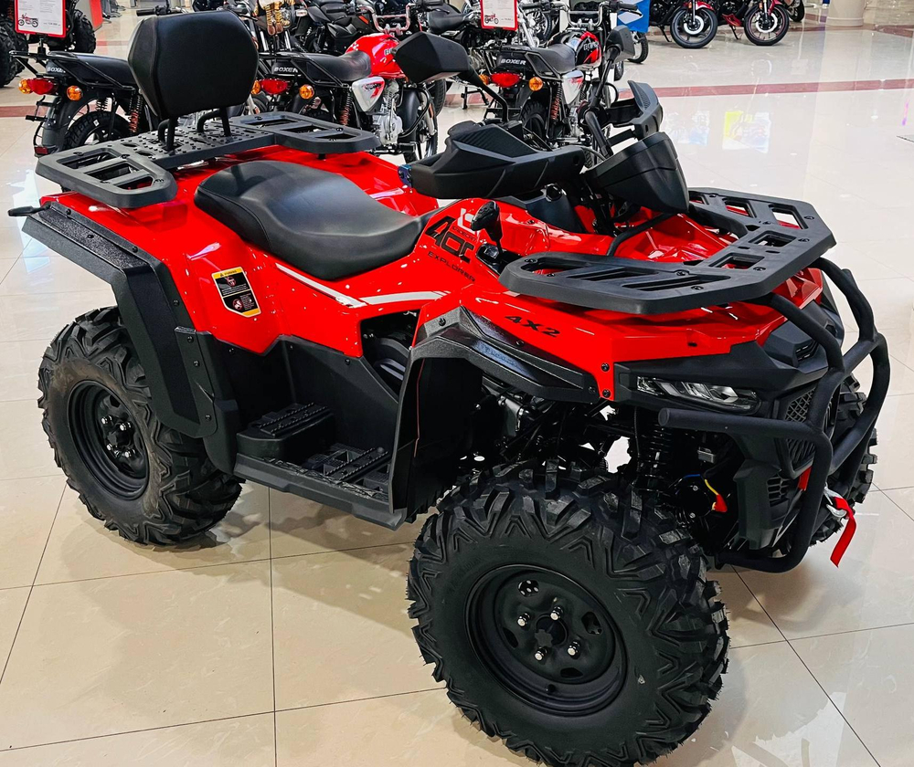 Квадроцикл (комплект для сборки) Explorer 400 Deluxe 4х2 Красный (RR)