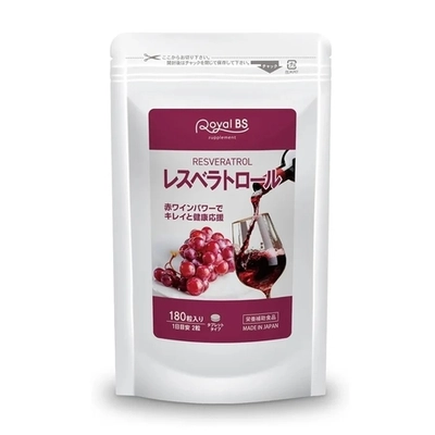 Royal BS Resveratrol Комплекс с ресвератролом, 180 шт. на 90 дней