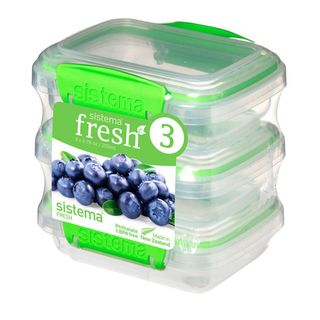 Набор контейнеров Sistema "Fresh" 200мл 3шт