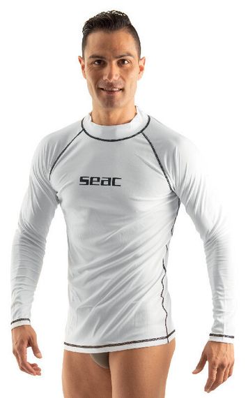 Рашгард Seac Sub T-Sun long man белый