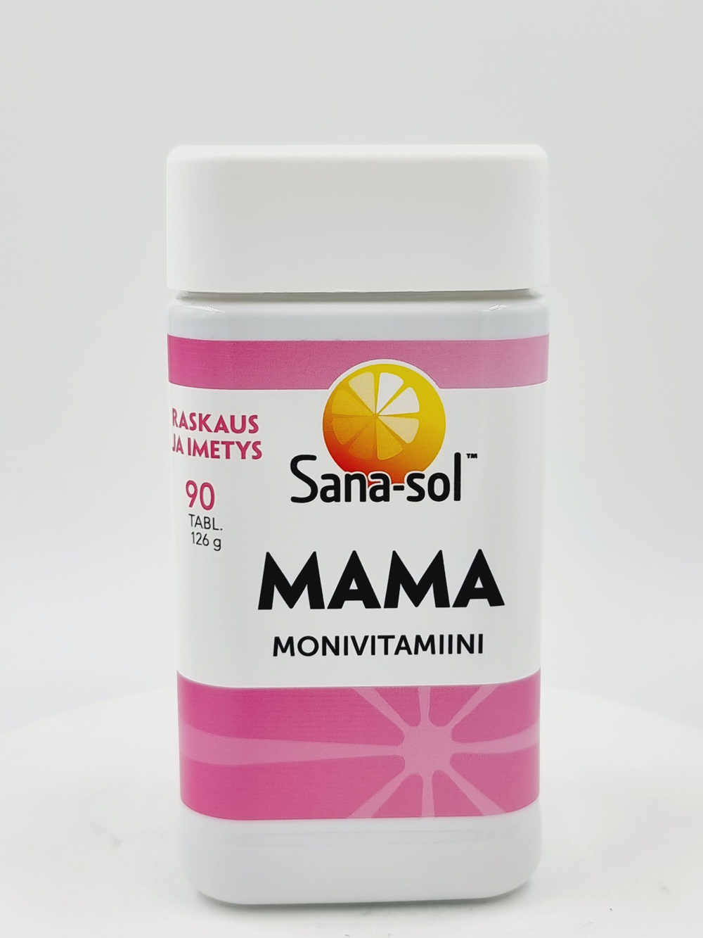 Sana-sol Mama витаминно-минеральный комплекс, 90 таблеток, 126 г (из Финляндии)