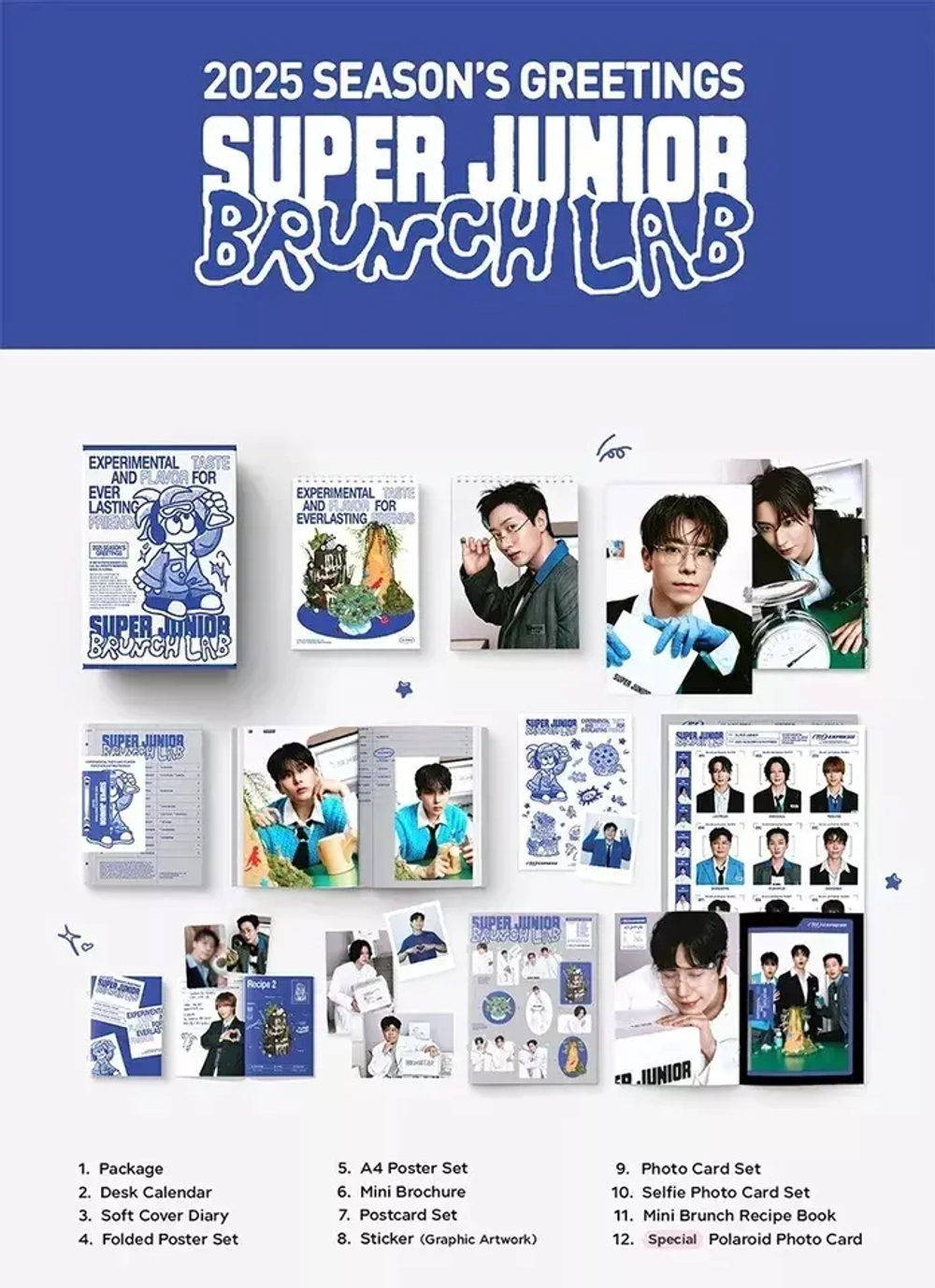 Календарь SUPER JUNIOR - 2025 SEASON’S GREETINGS