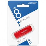 Флеш-накопитель 8 Gb Smartbuy Scout Red