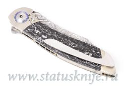 Нож Осаренко Дмитрий DOCK Prometheus Prototype Damasteelфотография - 9