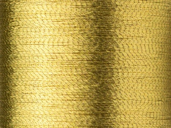Нитки вышивальные металлизированные Madeira Metallic №40, 1000 м, цв. Gold 4, 9846, 5 катушек