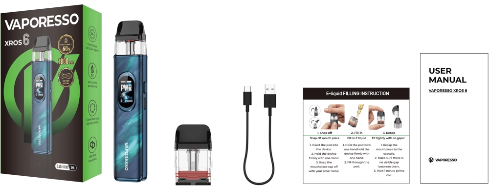 Vaporesso XROS 6 Pod 1800mAh Kit