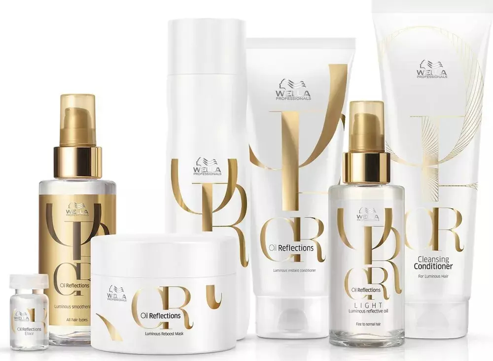 Wella Oil Reflections Легкое масло для сияющего блеска волос 30 мл