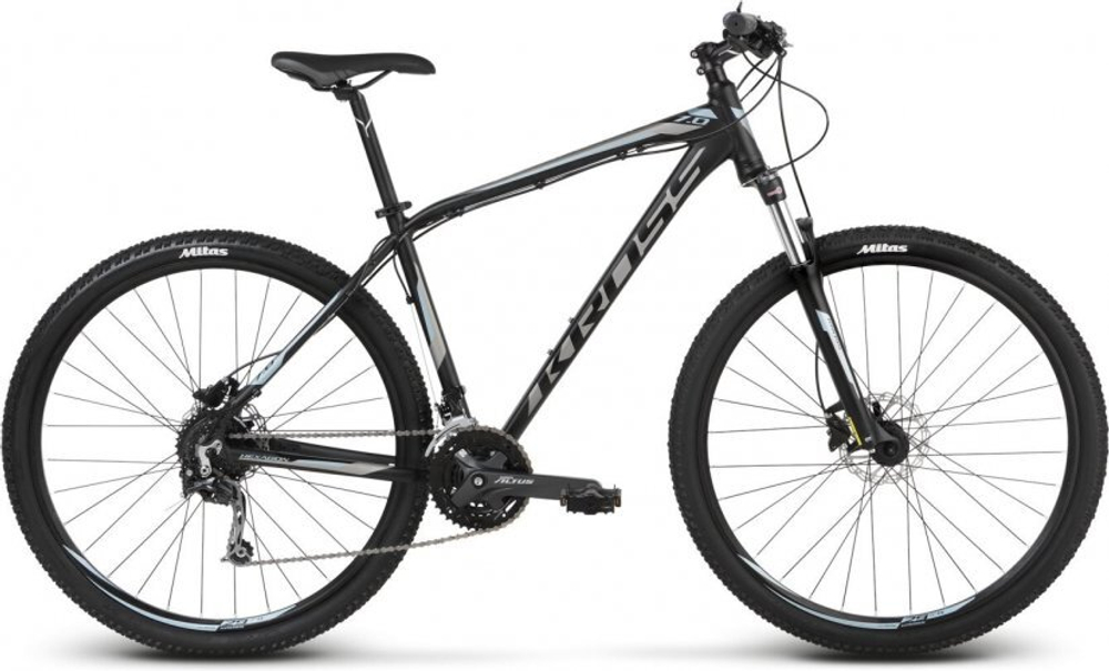 Велосипед Kross 2018 Hexagon 7.0 M 29 black graphite steel M