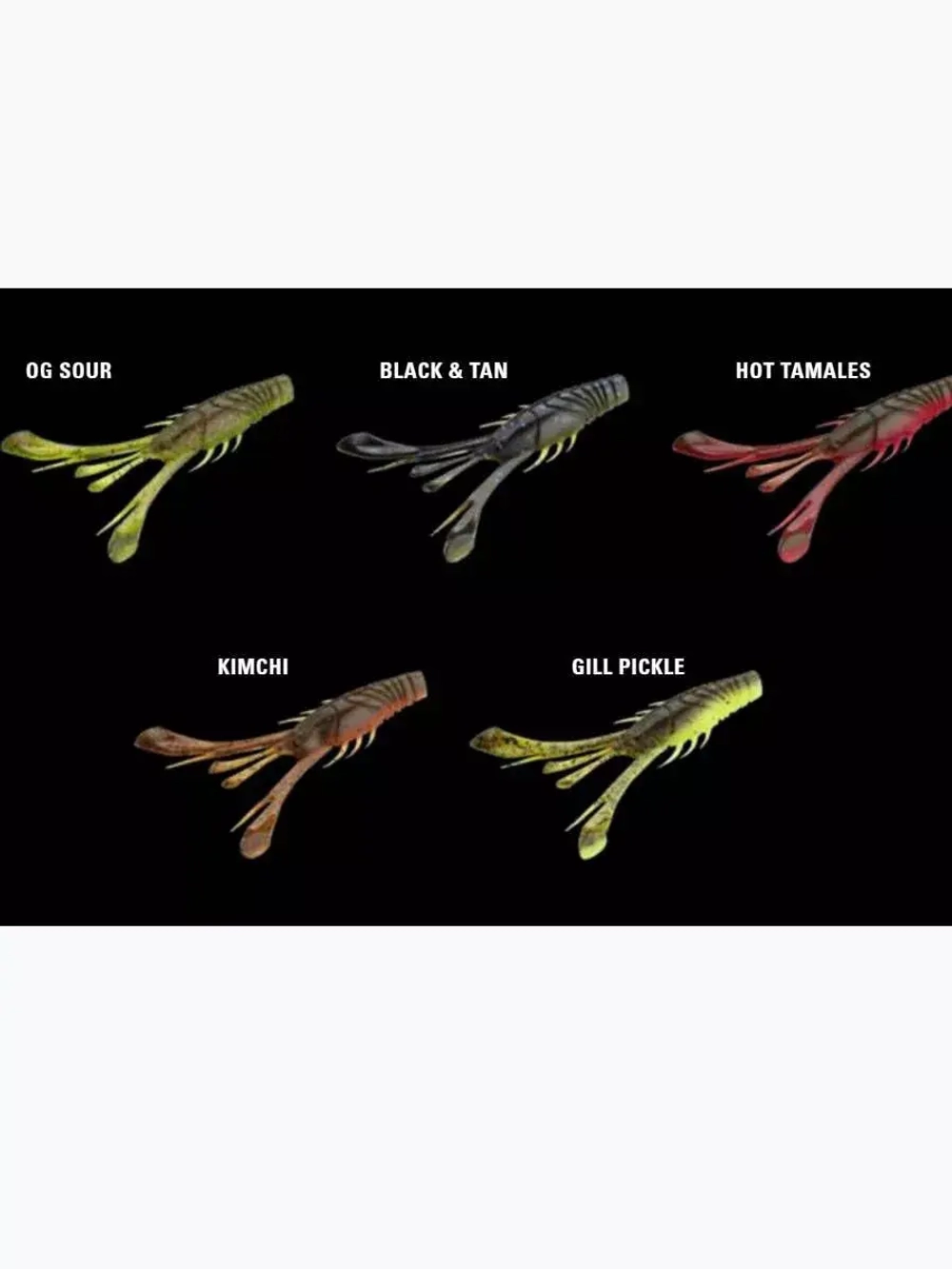Мягкая приманка 13 FISHING Wobble Craw 4.25"/ HT (5шт./уп.)