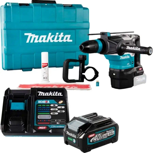 Аккумуляторный перфоратор SDS-max с энергокомплектом Makita HR005GZ01-191J67-0