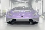 Карбоновая губа переднего бампера для Lamborghini Huracan STO 2021+ Ламборгини Хуракан