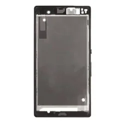 Средняя часть корпуса с заглушками для Sony Z (C6602/C6603/C6606) чёрная