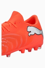 Бутсы Puma Future 9 Match Low MG - красный