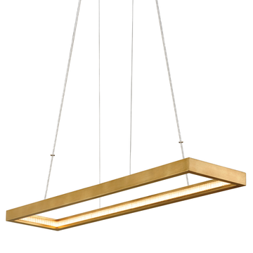 Corbett Jasmine Linear, 36 cm, Gold Leaf