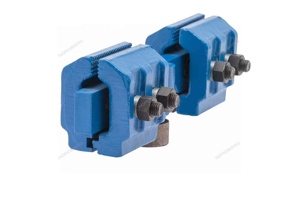 Зажимы за отбортовку порогов (двойные) (к-т из 4шт.) Nordberg BAS-T-CLAMP