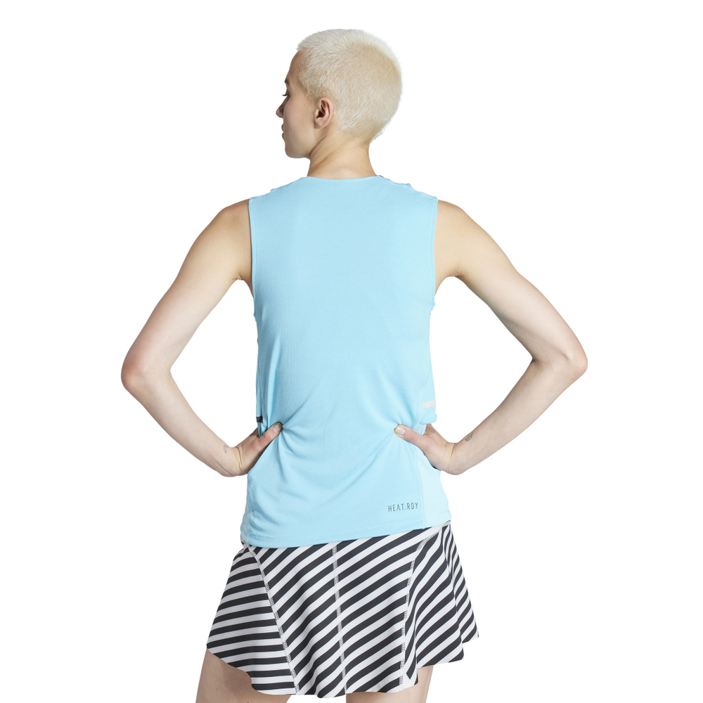 Женский топ теннисный Adidas Match Tank Pro - небесный