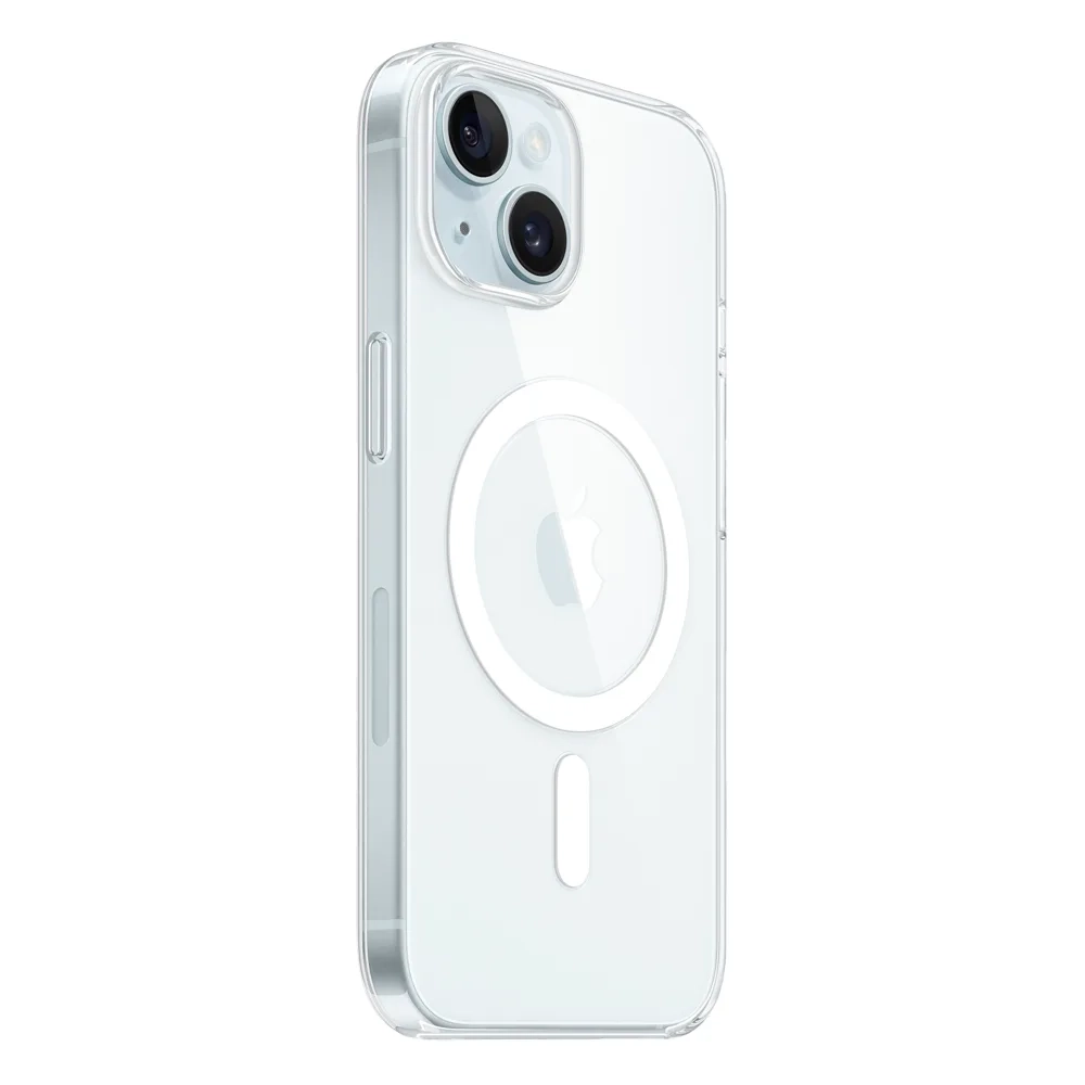 Прозрачный чехол с поддержкой MagSafe Apple Clear Case для iPhone 15