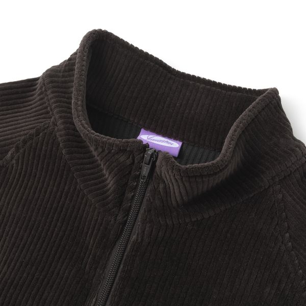 Толстовка Puff Zip велюровая коричневый - фото 8