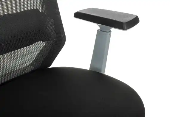 Кресло эргономичное Бюрократ MC-G612N-H черный Elastic-102 Neo Black сетка/ткань с подголов. крестов. металл хром