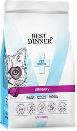 Сухой корм Best Dinner Vet Profi Urinary Бест Диннер Уринари диета для кошек профилактика МКБ 400 г