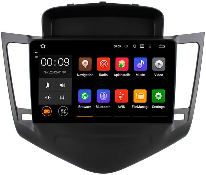 Магнитола для Chevrolet Cruze 2009-2012 - AIROC 2K RX-1308 Android 13, Быстрая, QLed+2K, CarPlay, SIM-слот