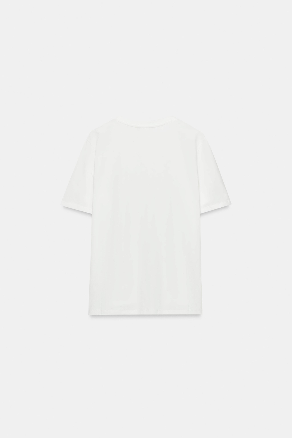 ФУТБОЛКА С РЕЛЬЕФНЫМ БАНТОМ — ZARA
