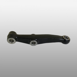 HD95009410031 - Рычаг поворотного кулака (сошка) на мост HDZ7.3T (рулевой левый нижний левый) для Shacman (Shaanxi)