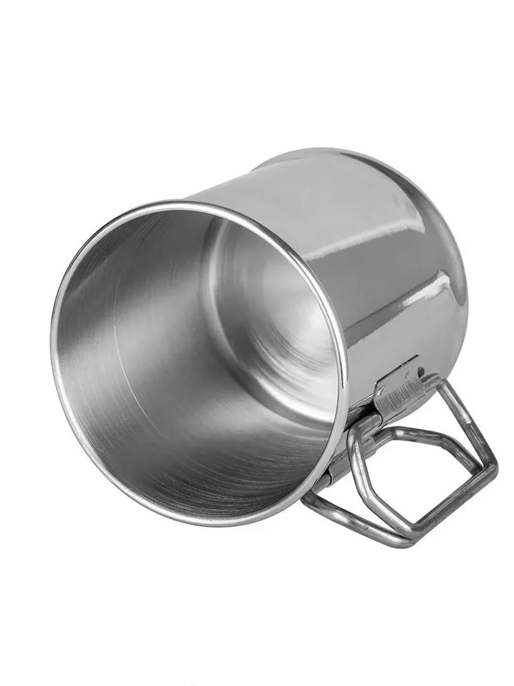 Кружка 300ML металлическая скл. ручки (T.TK-035-300)